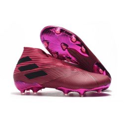 Adidas Nemeziz 19+ FG Roze Svart_1.jpg